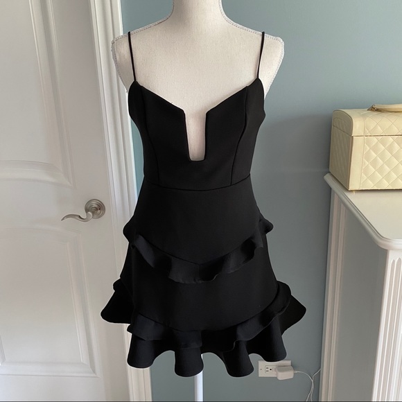 Hello Molly Dresses & Skirts - Hello Molly “Out of the Dark” Black Mini Dress